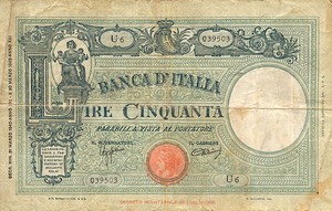 Italy, 50 Lira, P64