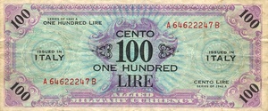 Italy, 100 Lira, M21b