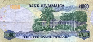 Jamaica, 1,000 Dollar, P78b