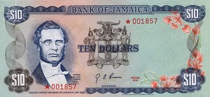 Jamaica, 10 Dollar, CS1