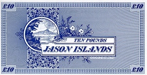 Jason Islands, 10 Pound, 