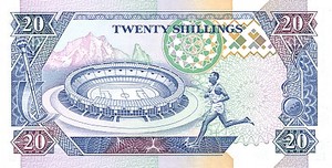 Kenya, 20 Shilling, P31b