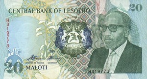 Lesotho, 20 Loti, P12a