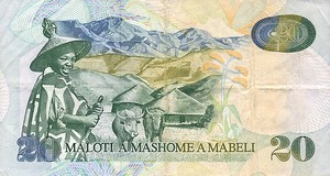 Lesotho, 20 Loti, P12b
