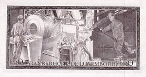 Luxembourg, 50 Franc, P55a
