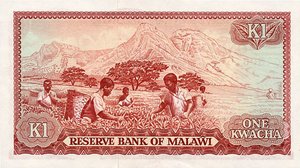 Malawi, 1 Kwacha, P14g