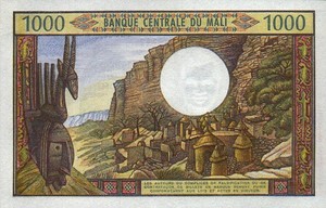 Mali, 1,000 Franc, P13d