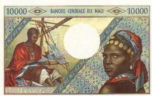 Mali, 10,000 Franc, P15g