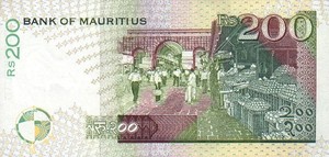 Mauritius, 200 Rupee, P45