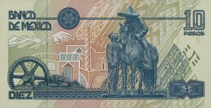Mexico, 10 Peso, P105a