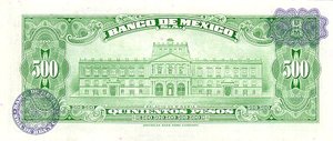 Mexico, 500 Peso, P51t Sign.2