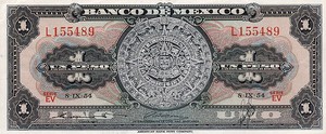 Mexico, 1 Peso, P56b