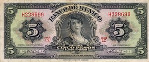 Mexico, 5 Peso, P60g