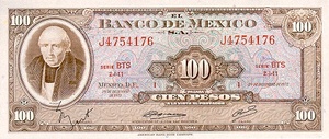 Mexico, 100 Peso, P61h