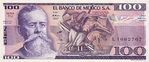 Mexico, 100 Peso, P74b