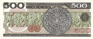 Mexico, 500 Peso, P79b Sign.2