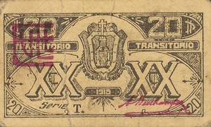 Mexico, 20 Centavo, S1096