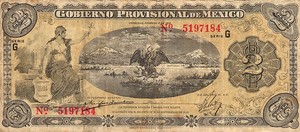 Mexico, 2 Peso, S1103a