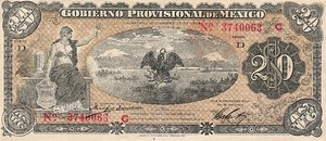Mexico, 20 Peso, S1110b