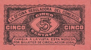 Mexico, 5 Centavo, S1143