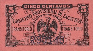 Mexico, 5 Centavo, S1143