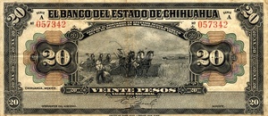Mexico, 20 Peso, S134aNew