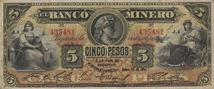 Mexico, 5 Peso, S163Ah