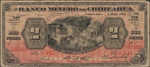Mexico, 2 Peso, S184