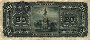 Mexico, 20 Peso, S259d