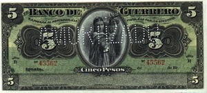 Mexico, 5 Peso, S298c