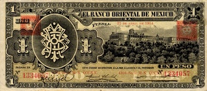 Mexico, 1 Peso, S388b