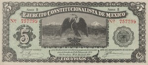 Mexico, 5 Peso, S524