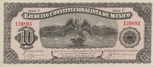 Mexico, 10 Peso, S525a v1