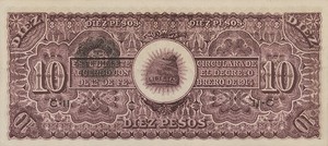 Mexico, 10 Peso, S525a v2