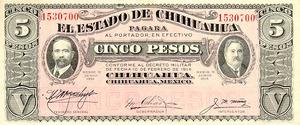 Mexico, 5 Peso, S532c