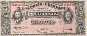 Mexico, 5 Peso, S532a