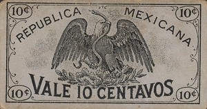 Mexico, 10 Centavo, S683a