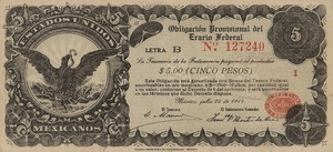 Mexico, 5 Peso, S714