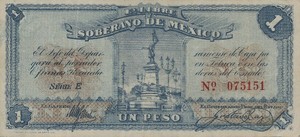 Mexico, 1 Peso, S881