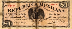 Mexico, 1 Peso, S937
