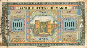 Morocco, 100 Franc, P27