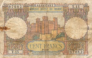 Morocco, 100 Franc, P45