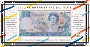 New Zealand, 10 Dollar, P176