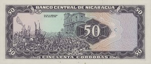 Nicaragua, 50 Cordoba, P136