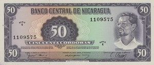 Nicaragua, 50 Cordoba, P136