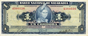Nicaragua, 1 Cordoba, P99a v2