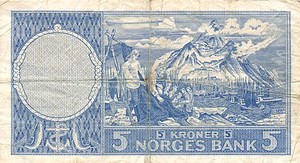 Norway, 5 Krona, P30b