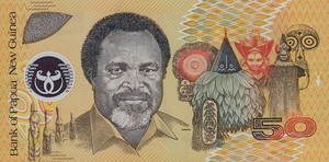 Papua New Guinea, 50 Kina, P25