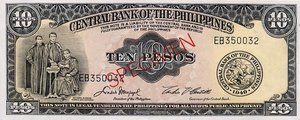 Philippines, 10 Peso, P136s6