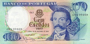 Portugal, 100 Escudo, P169a Sign.1